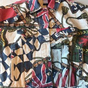 Tommy Hilfiger denim flag jacket